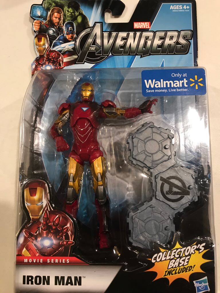 MARVEL THE AVENGERS Movie Series Iron Man Figure 6-inch - Hasbro (Marvel Movie Series) action figure collectible [Barcode 653569693963] - Main Image 2