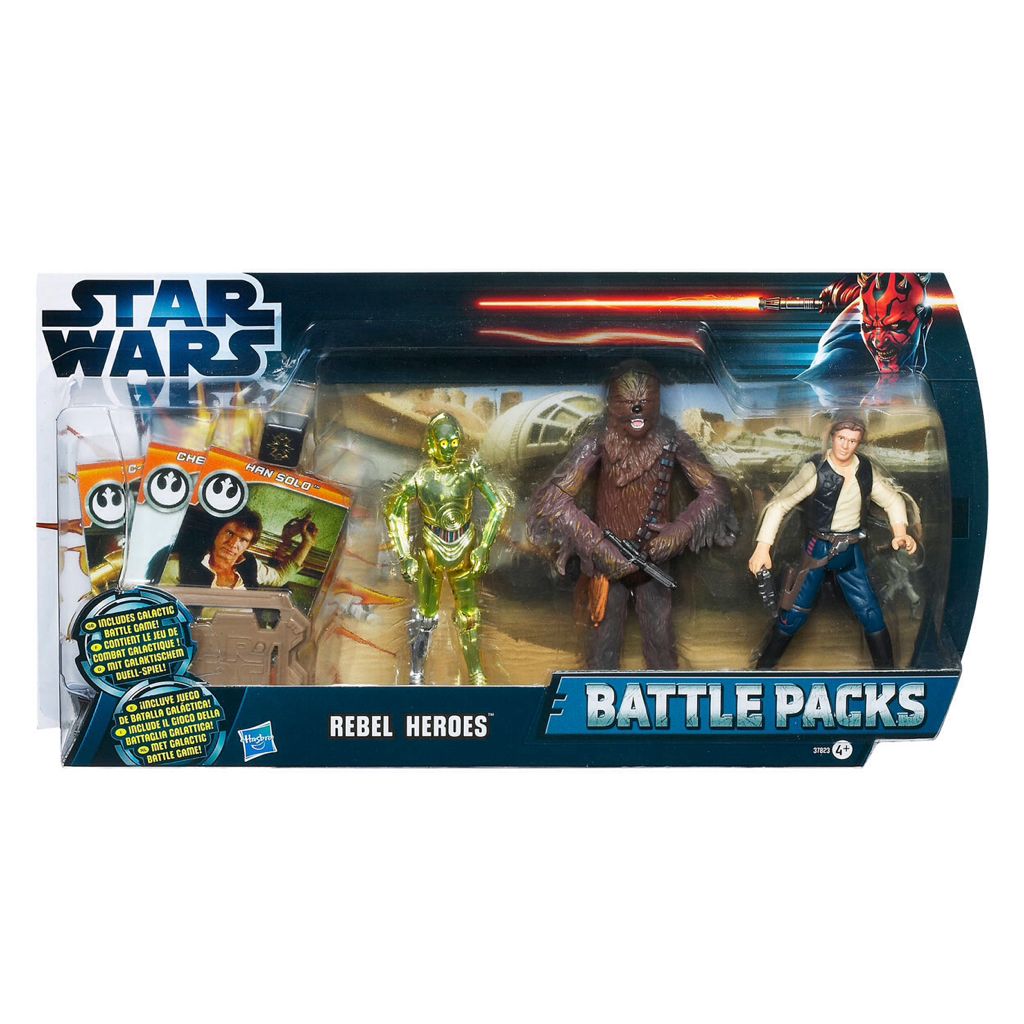 Battle Packs - Rebel Heroes - Hasbro (Battle Packs) action figure collectible [Barcode 653569697312] - Main Image 2
