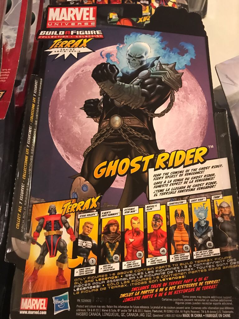 Marvel Legends - Terra BAF - Ghost Rider  action figure collectible [Barcode 653569698470] - Main Image 2