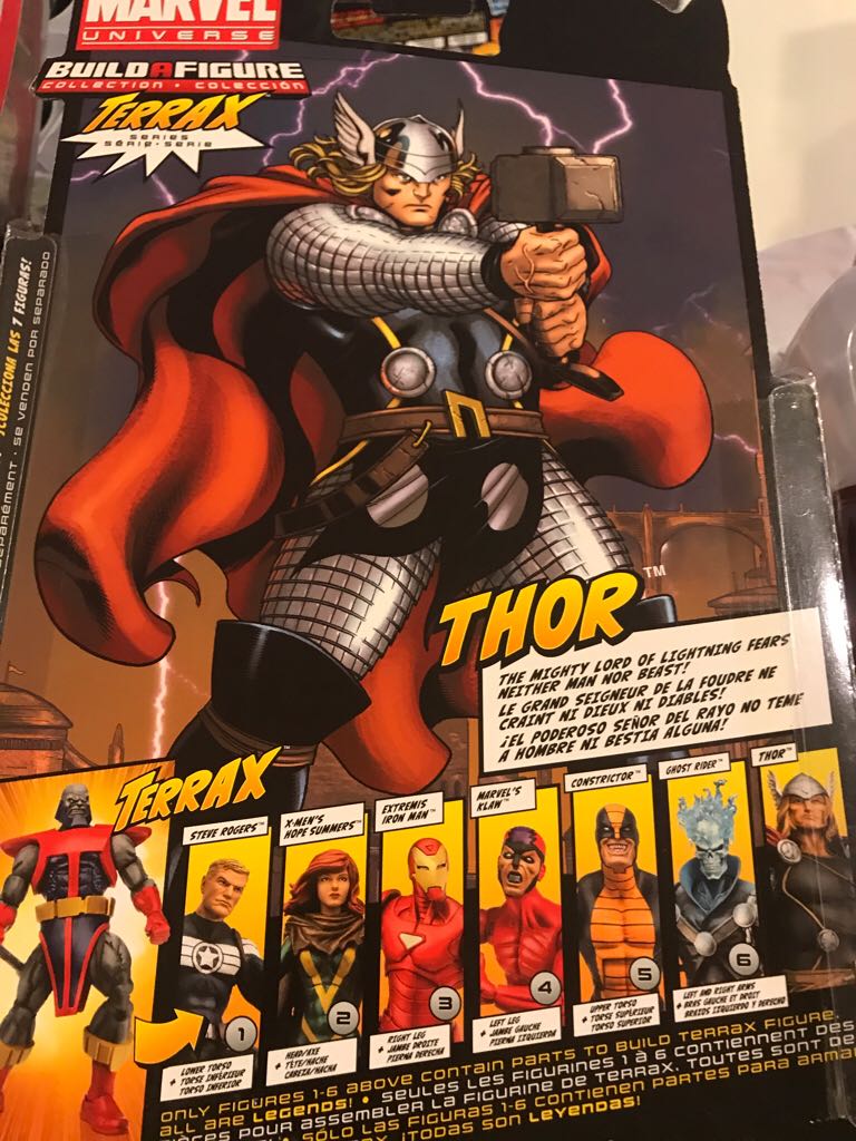 Thor (Modern) - Hasbro (Marvel Legends) action figure collectible [Barcode 653569698487] - Main Image 2