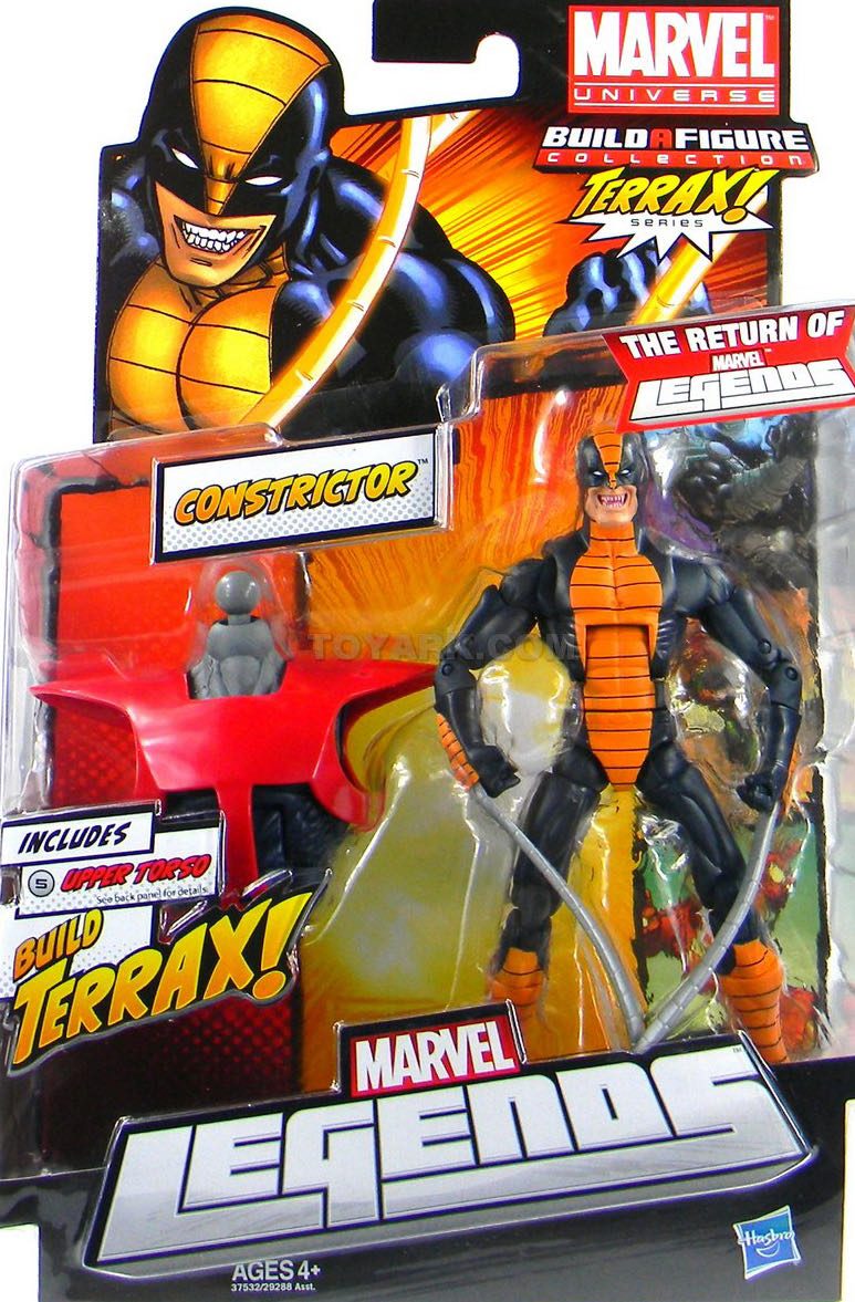 Constrictor - Hasbro (Marvel Legends (BAF - Terrax)) action figure collectible [Barcode 653569698494] - Main Image 3