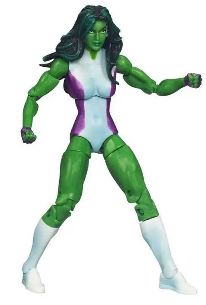 She-Hulk - Hasbro (Marvel Universe) action figure collectible [Barcode 653569699309] - Main Image 4