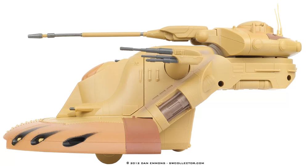 Phantom Menace Vehicle 3.75 - Trade Federation Tank TPM - Hasbro (Star Wars Episode I The Phantom Menace) action figure collectible [Barcode 653569701439] - Main Image 3