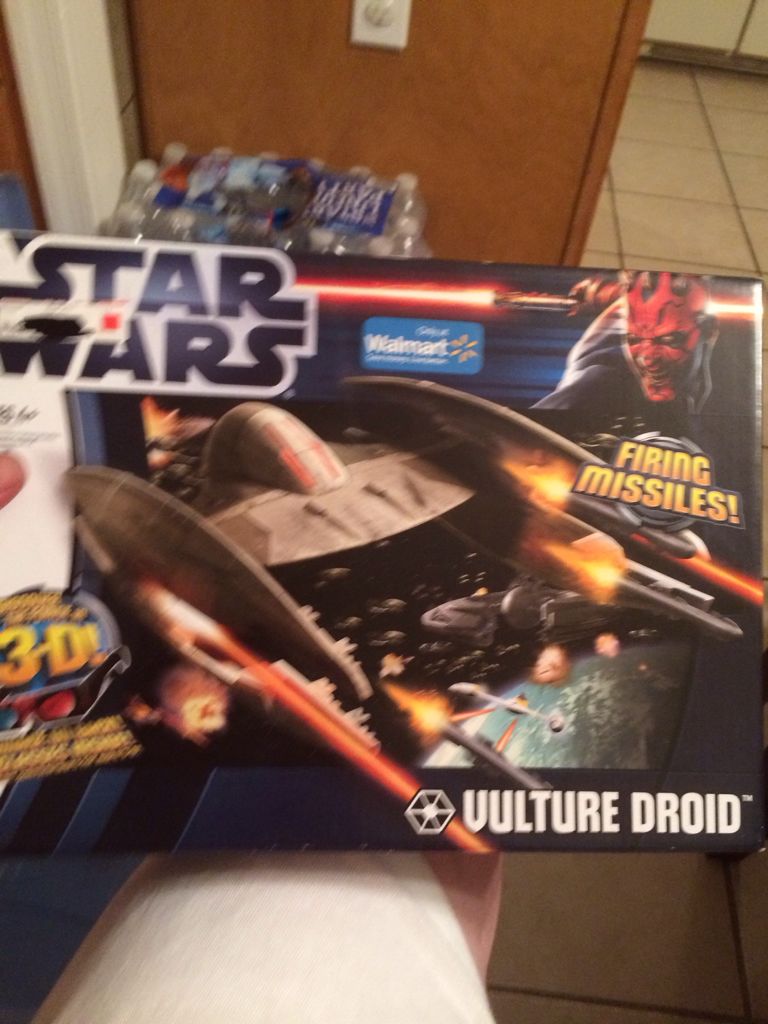 Vulture Droid - Hasbro (Star Wars 3-d) action figure collectible [Barcode 653569702467] - Main Image 1
