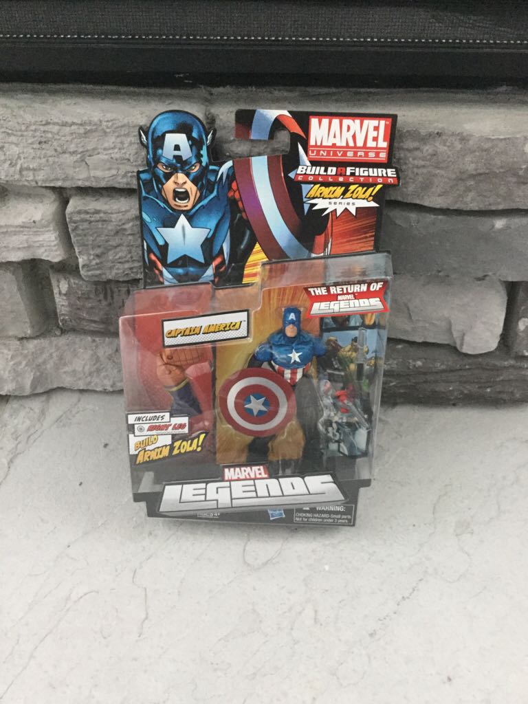 Captain America (Bucky Barnes) - Hasbro (Marvel Legends) action figure collectible [Barcode 653569704621] - Main Image 2