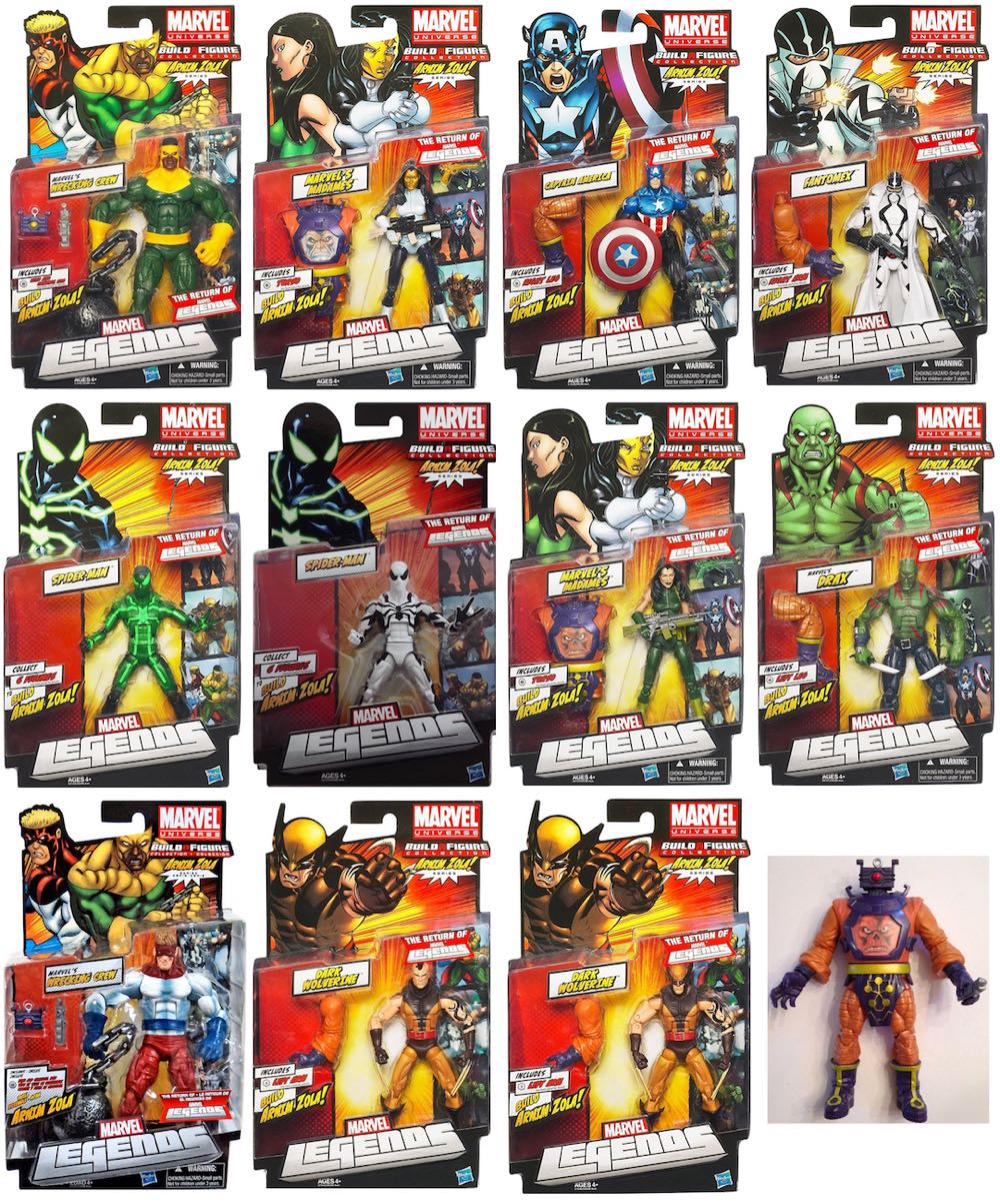 Marvel Legends: Fantomex - Hasbro (Marvel Legends - Arnim Zola Series) action figure collectible [Barcode 653569704768] - Main Image 4