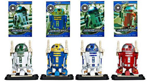 R2-B1, R2-D2, R2-R9 and R2-N3 - Star Wars Battle Packs - Hasbro (Star Wars) action figure collectible [Barcode 653569707769] - Main Image 3