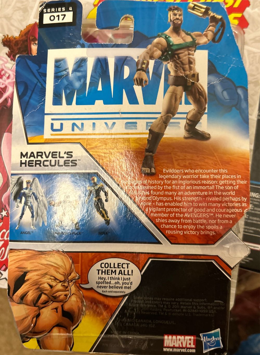 Hercules - Hasbro (Marvel Universe) action figure collectible [Barcode 653569708063] - Main Image 3