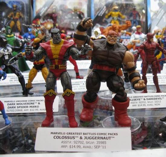 Colossus & Juggernaut - Hasbro (Marvel’s Greatest Battles Comic Packs) action figure collectible [Barcode 653569709022] - Main Image 2