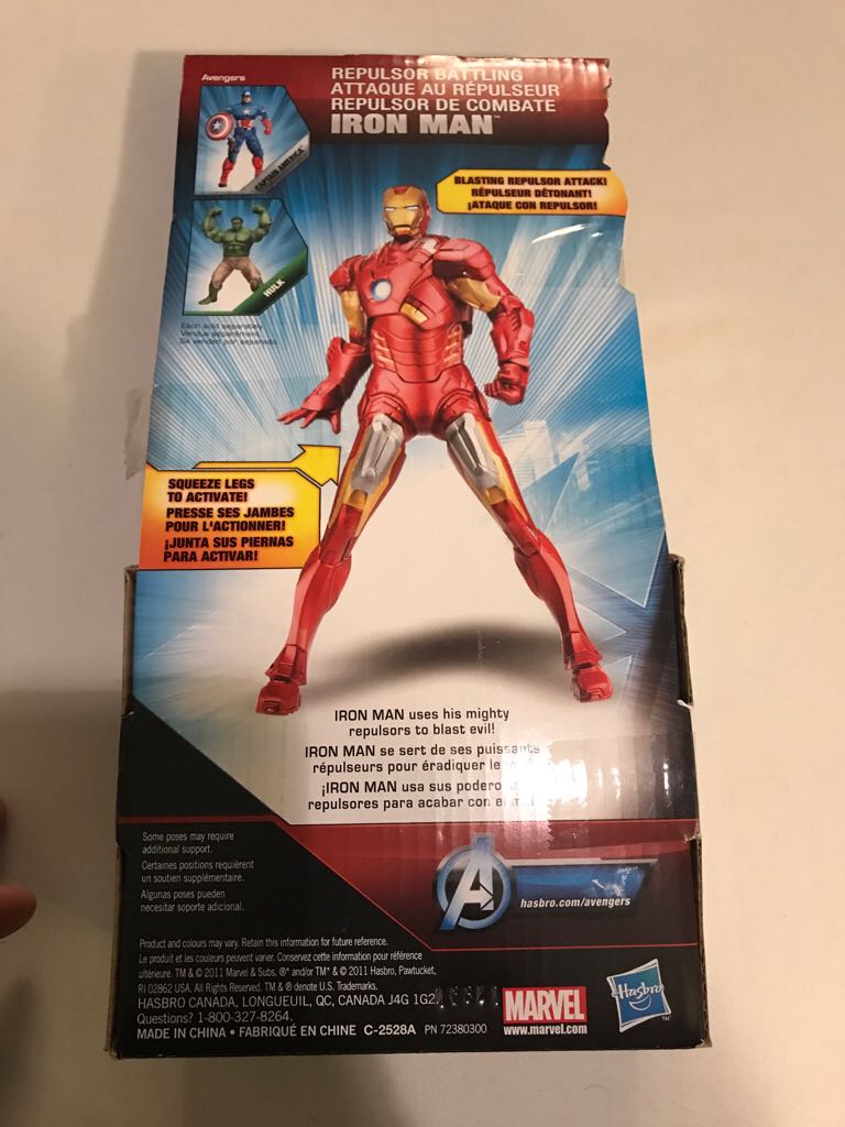 Avengers Mighty Battlers - Iron Man  action figure collectible [Barcode 653569710608] - Main Image 2