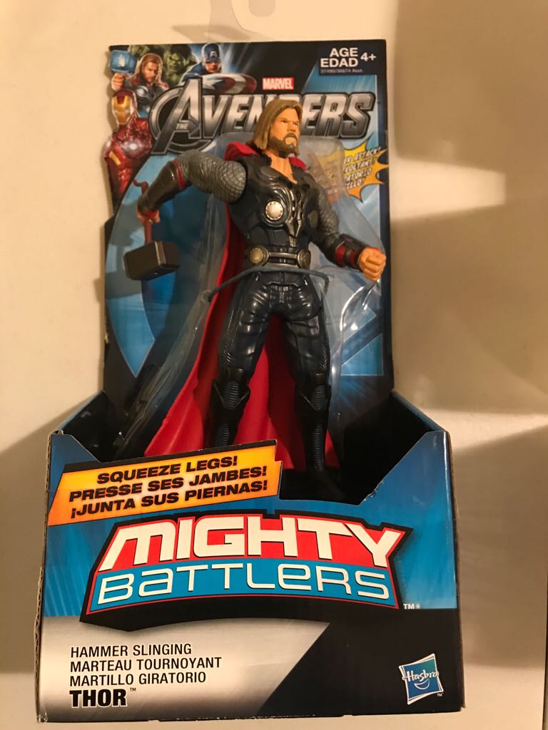 Avengers Movie Mighty Battlers - Thor  action figure collectible [Barcode 653569710653] - Main Image 1