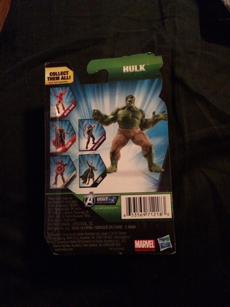 Hulk - Hasbro (Avengers) action figure collectible [Barcode 653569712183] - Main Image 2