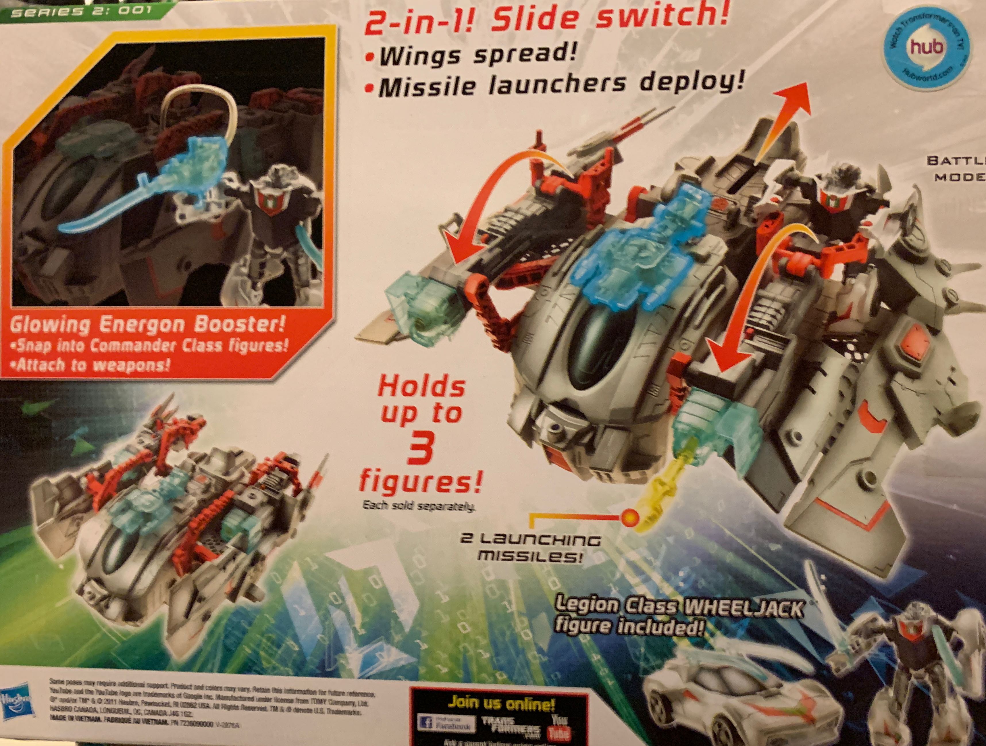 STAR HAMMER WITH WHEELJACK - Hasbro (Transformers Prime: Cyberverse) action figure collectible [Barcode 653569712572] - Main Image 2