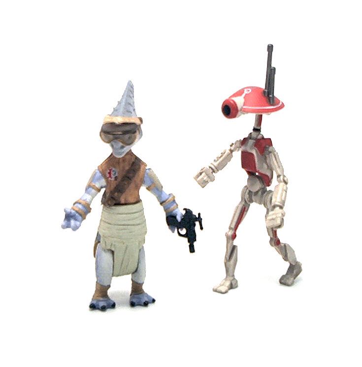 Rats Tyerell & Pit Droid [Version 1] - Kenner / Disney / Hasbro (The Vintage Collection) action figure collectible [Barcode 653569723462] - Main Image 2