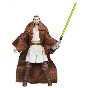 Qui-Gon Jinn - Star Wars Vintage Collection (The Phantom Menace) - Hasbro (Star Wars) action figure collectible [Barcode 653569723899] - Main Image 2