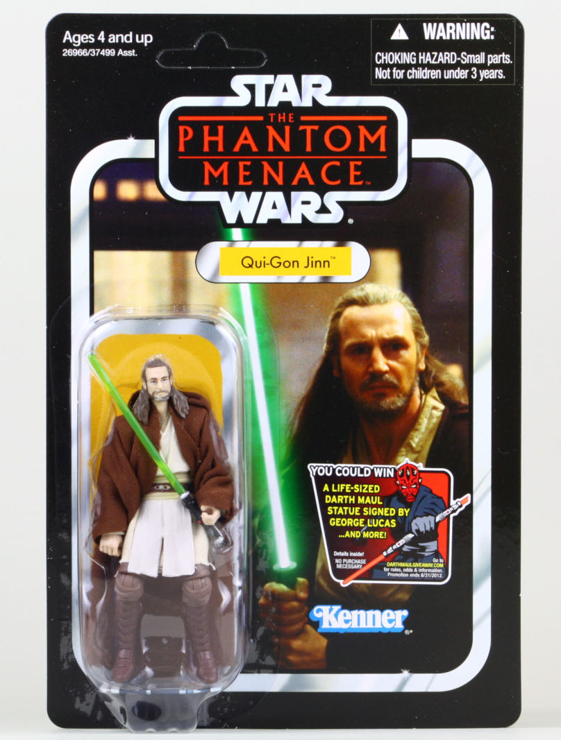 Qui-Gon Jinn - Star Wars Vintage Collection (The Phantom Menace) - Hasbro (Star Wars) action figure collectible [Barcode 653569723899] - Main Image 3
