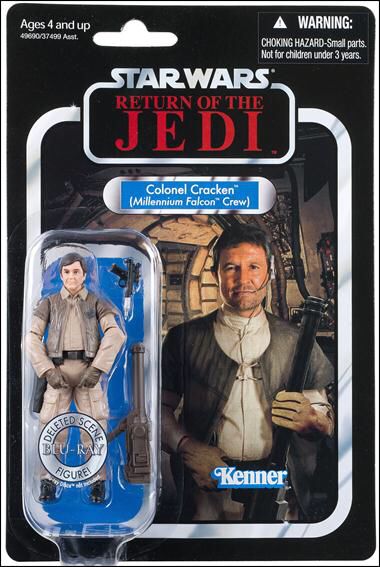 Colonel Cracken (Millennium Falcon Crew) - Hasbro (Star Wars: Episode VI - Return Of The Jedi) action figure collectible [Barcode 653569731764] - Main Image 2