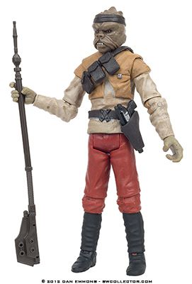Kithaba (Skiff Guard) VC56 - Hasbro (Start Wars Episode VI Return Of The Jedi) action figure collectible [Barcode 653569732006] - Main Image 2