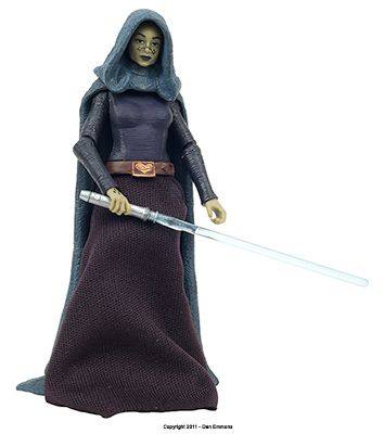 Barriss Offee (Jedi Padawan) - Hasbro (Star Wars Attack Of The Clones) action figure collectible [Barcode 653569732143] - Main Image 2