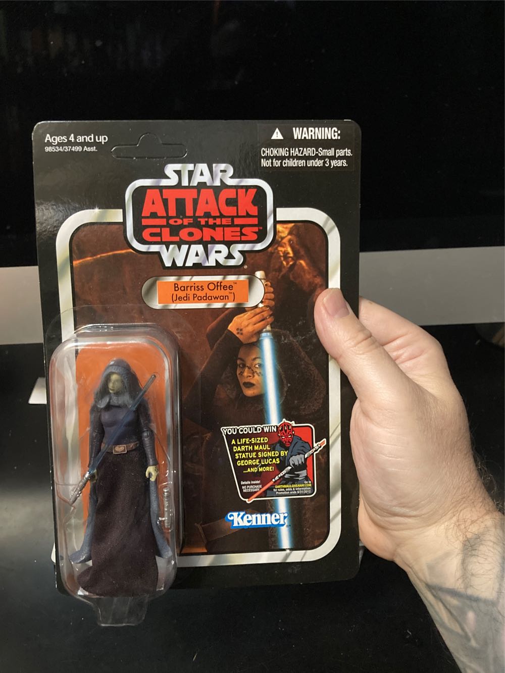 Barriss Offee (Jedi Padawan) - Hasbro (Star Wars Attack Of The Clones) action figure collectible [Barcode 653569732143] - Main Image 3