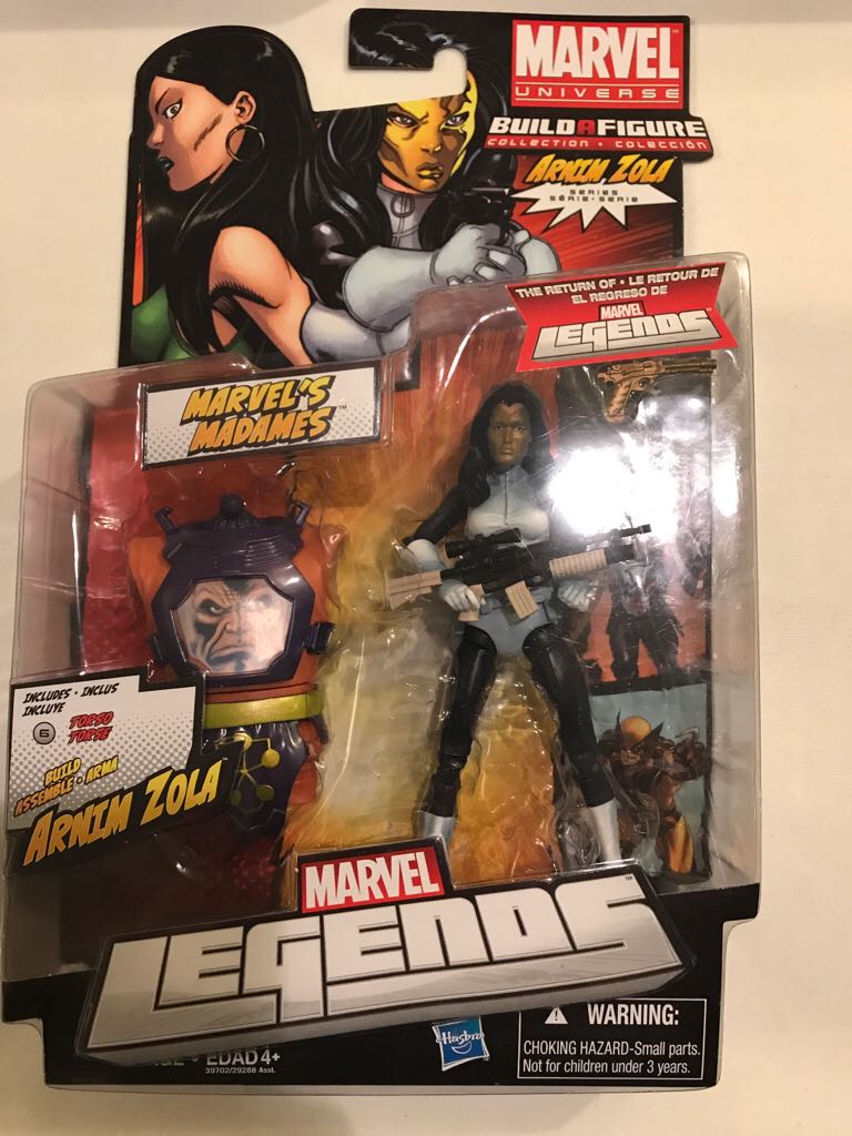 Marvel Legends Build A Figure - Arnim Zola - Marvels Madames  action figure collectible [Barcode 653569737551] - Main Image 1