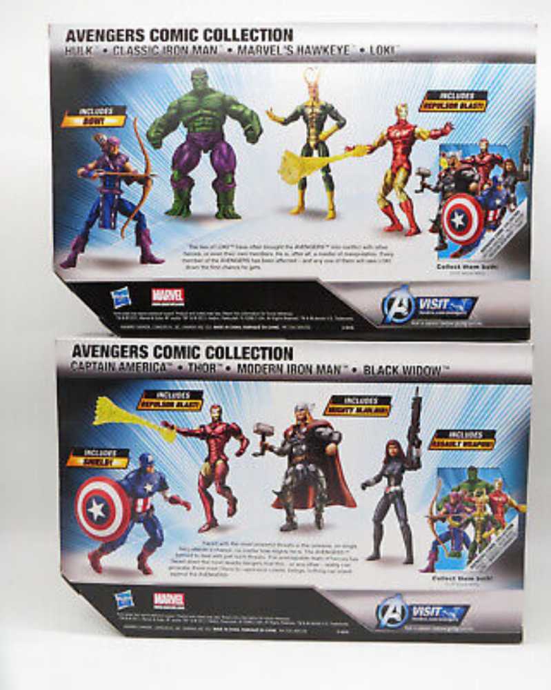 Marvel Avengers Comic Collection Walmart - Hasbro (Unknown) action figure collectible [Barcode 653569738558] - Main Image 2
