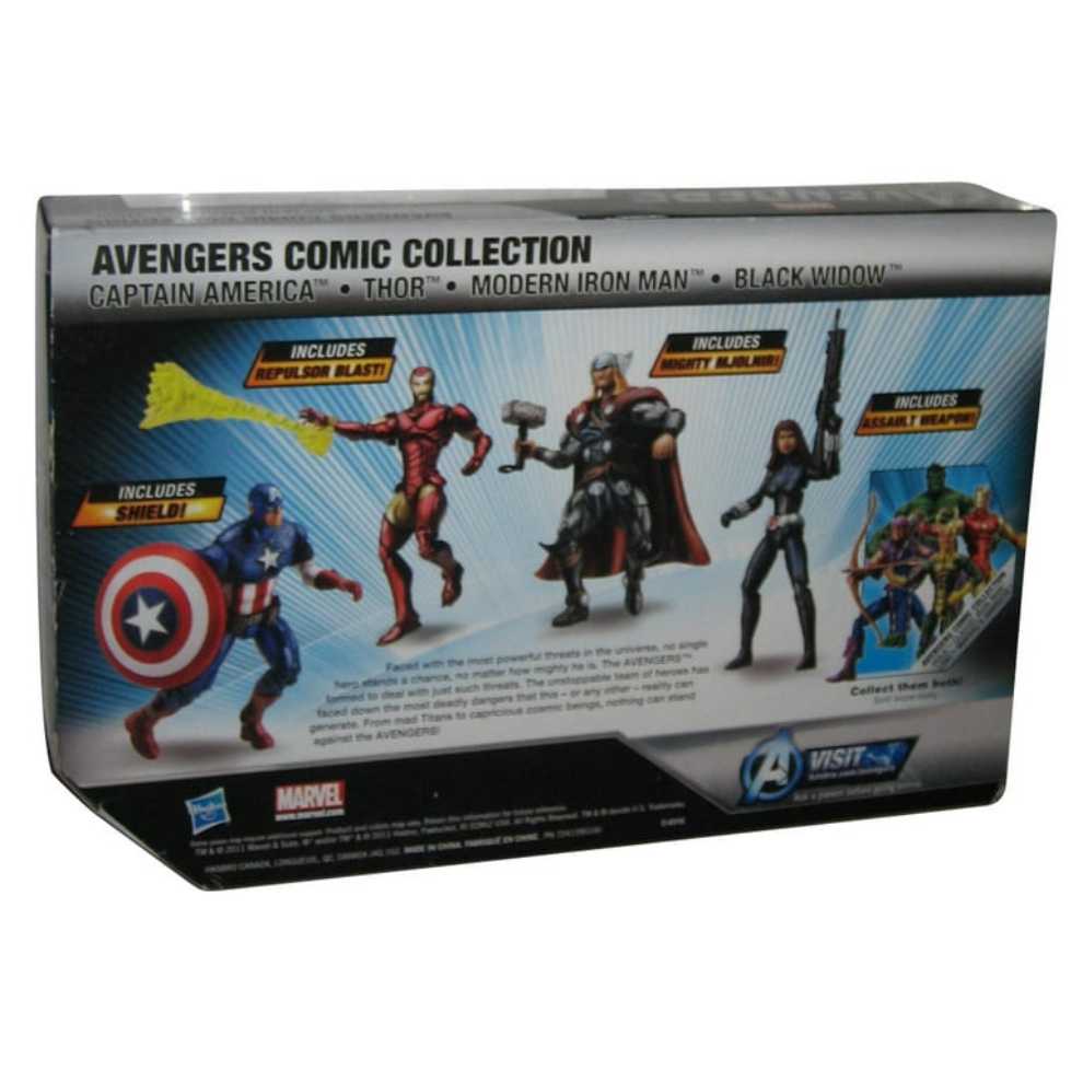 Marvel Avengers Comic Collection Walmart - Hasbro (Unknown) action figure collectible [Barcode 653569738558] - Main Image 4