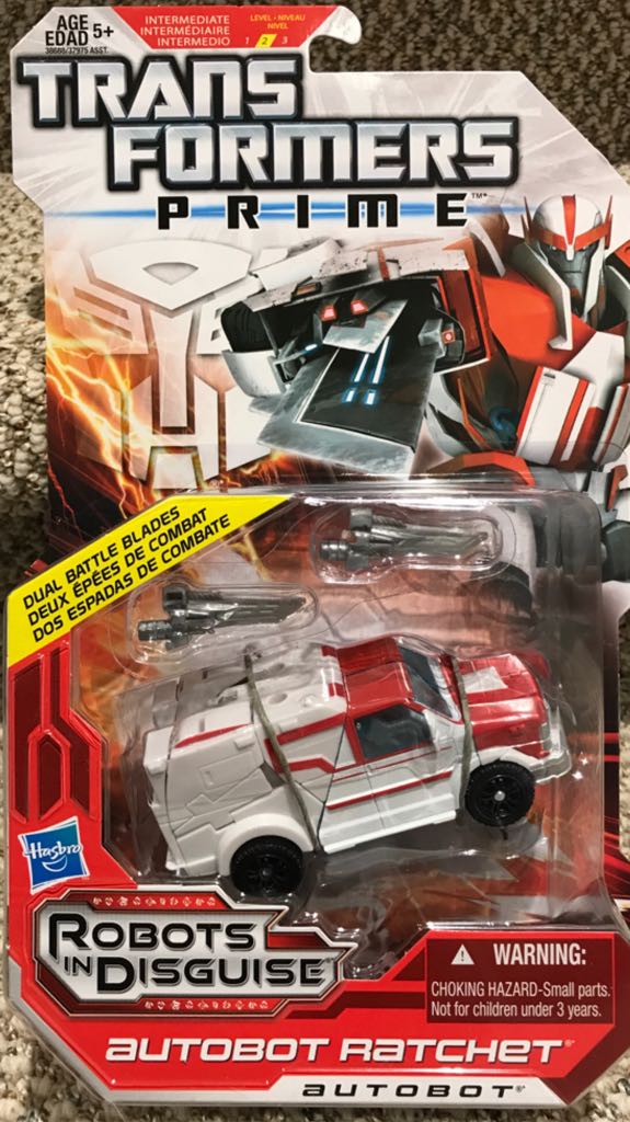 Autobot Ratchet - Hasbro (Transformers Prime: Robots In Disguise) action figure collectible [Barcode 653569739289] - Main Image 2