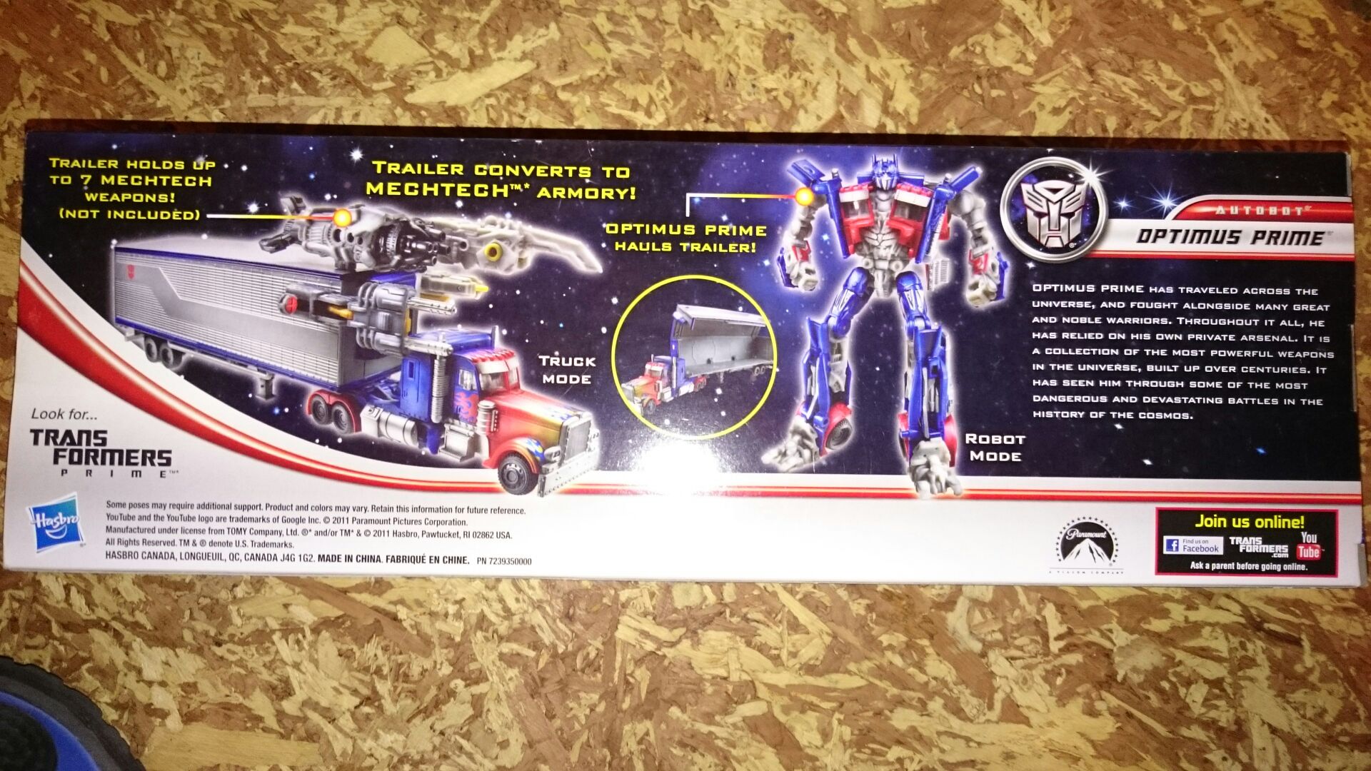Optimus Prime  (Movie Trilogy Series) action figure collectible [Barcode 653569742647] - Main Image 2