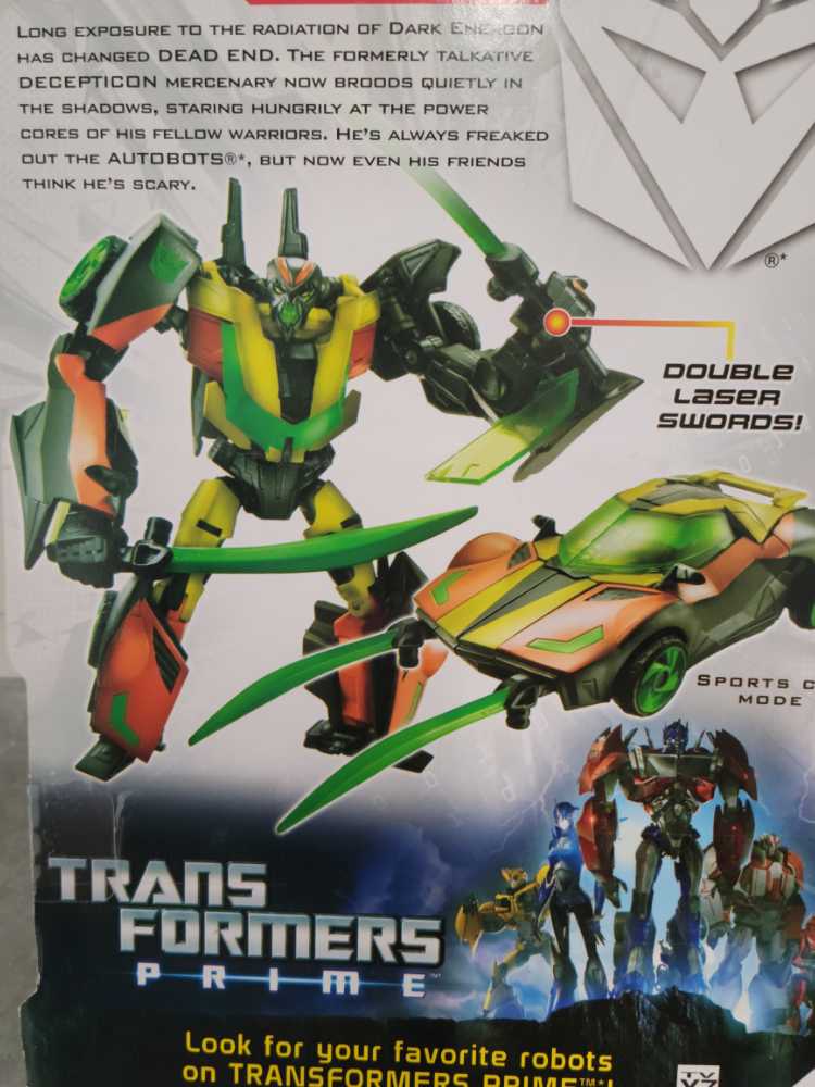 Dead End 1st Carded - Hasbro (Prime) action figure collectible [Barcode 653569744757] - Main Image 4