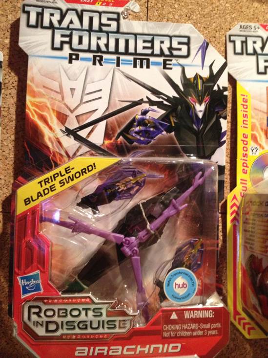 Airachnid - Hasbro (Transformers: Prime) action figure collectible [Barcode 653569744795] - Main Image 1
