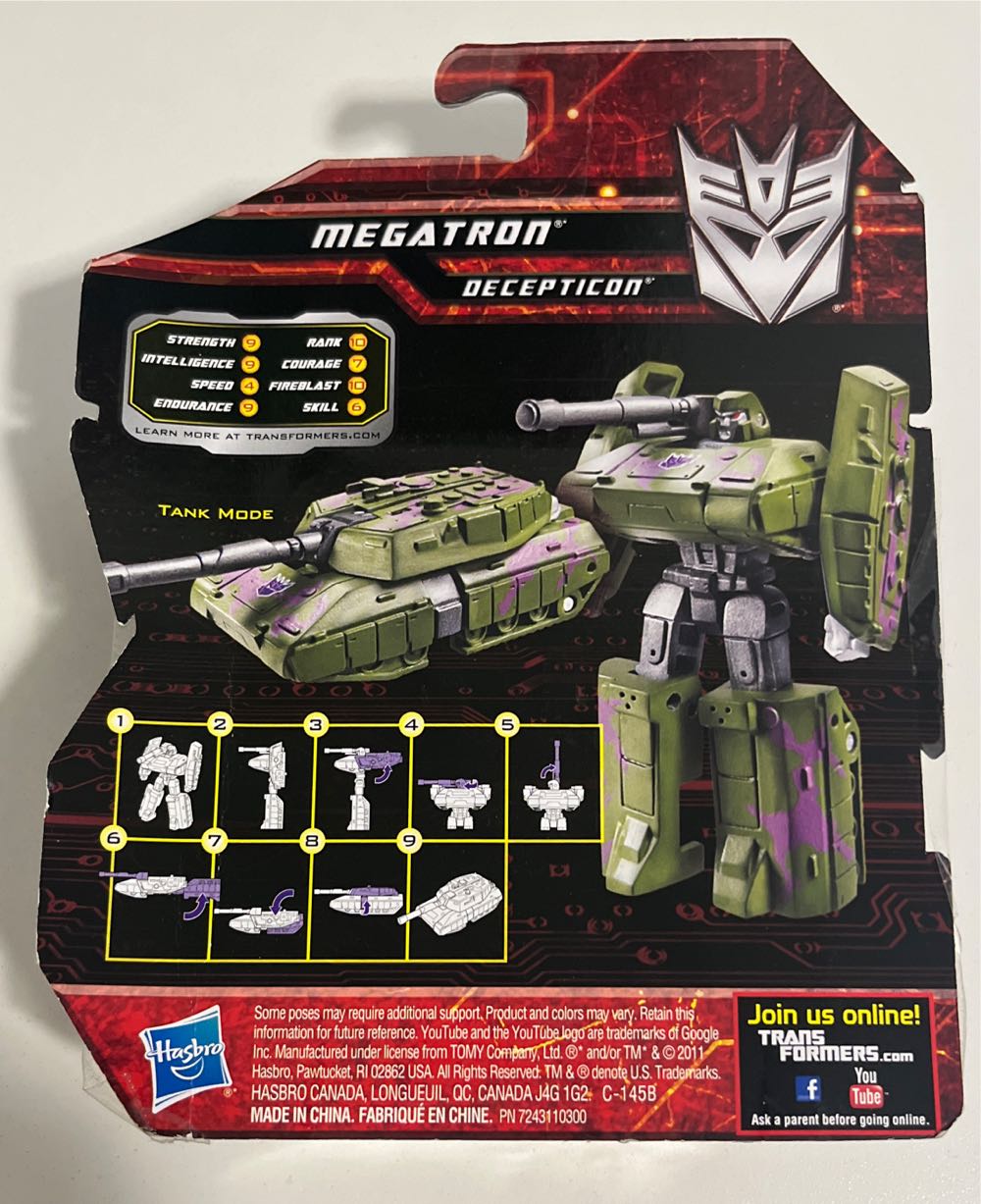 Megatron - Hasbro (Transformers: Market Six) action figure collectible [Barcode 653569747277] - Main Image 2