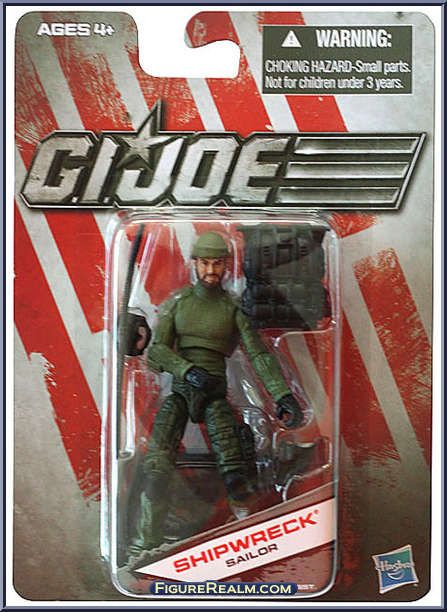 G.I. Joe: Shipwreck (Green) - Hasbro (G.I. Joe) action figure collectible [Barcode 653569755678] - Main Image 1