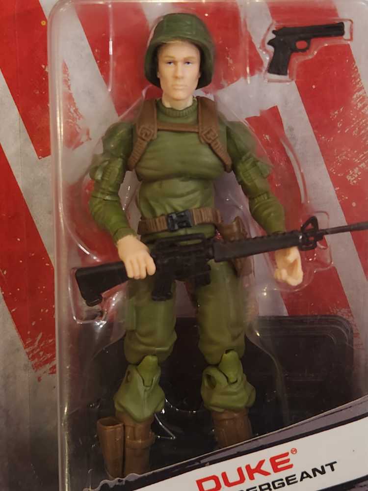 Duke [v46] - Hasbro (G.I. Joe: A Real American Hero) action figure collectible [Barcode 653569755692] - Main Image 3