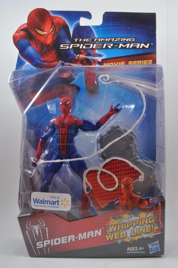 Marvel Spider-man The Amazing Spider-man Spider-man (Whipping Web Line!) Walmart Exclusive  - Hasbro (Marvel: Spider-man: 6”) action figure collectible [Barcode 653569763406] - Main Image 2