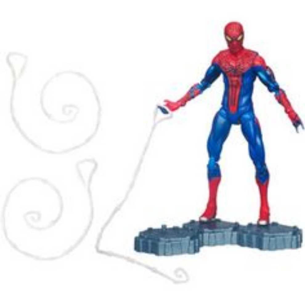 Marvel Spider-man The Amazing Spider-man Spider-man (Whipping Web Line!) Walmart Exclusive  - Hasbro (Marvel: Spider-man: 6”) action figure collectible [Barcode 653569763406] - Main Image 4