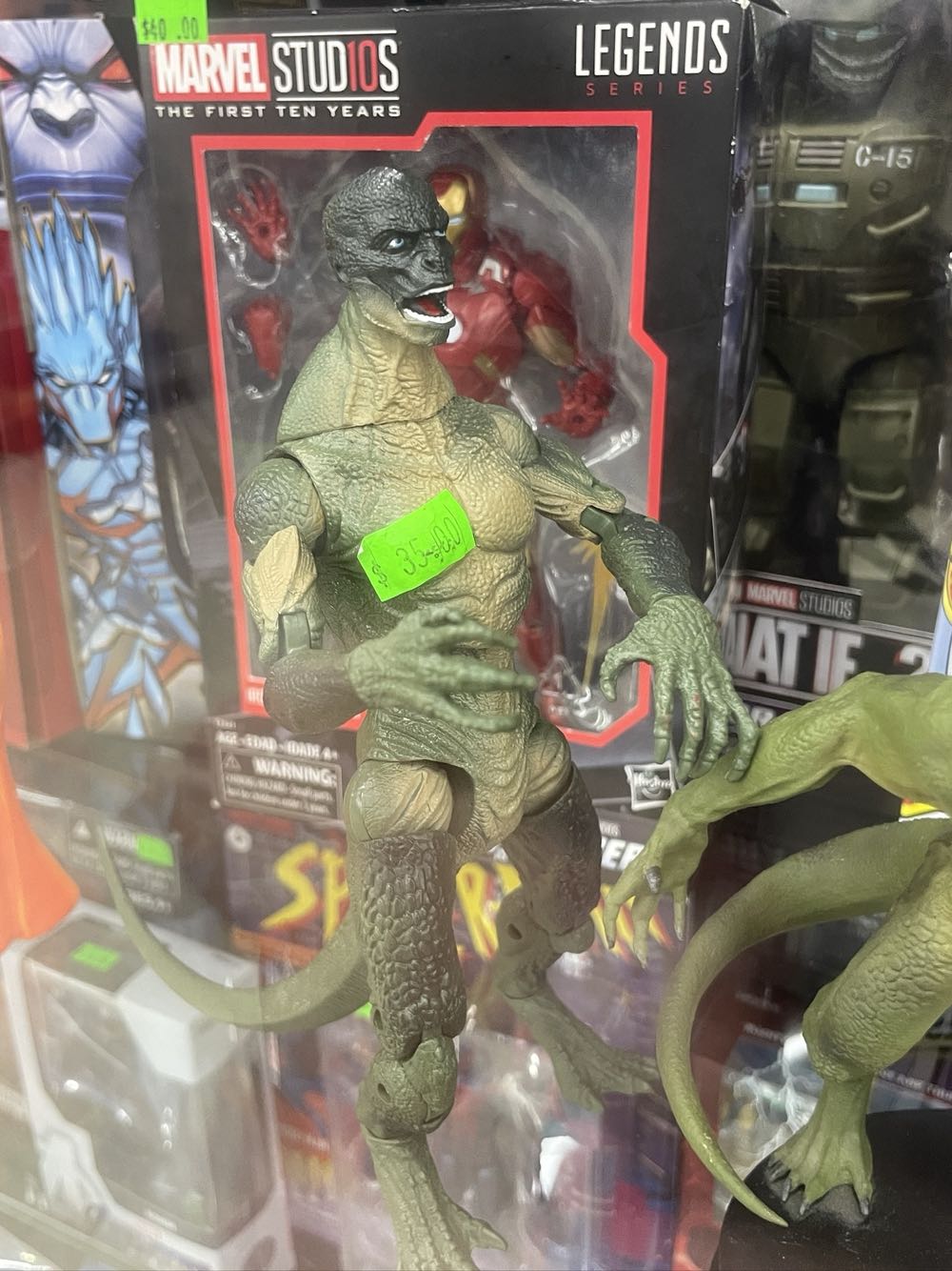 Lizard (option A) - Hasbro (Marvel (Spider-Man Movies - Garfield)) action figure collectible [Barcode 653569763437] - Main Image 4