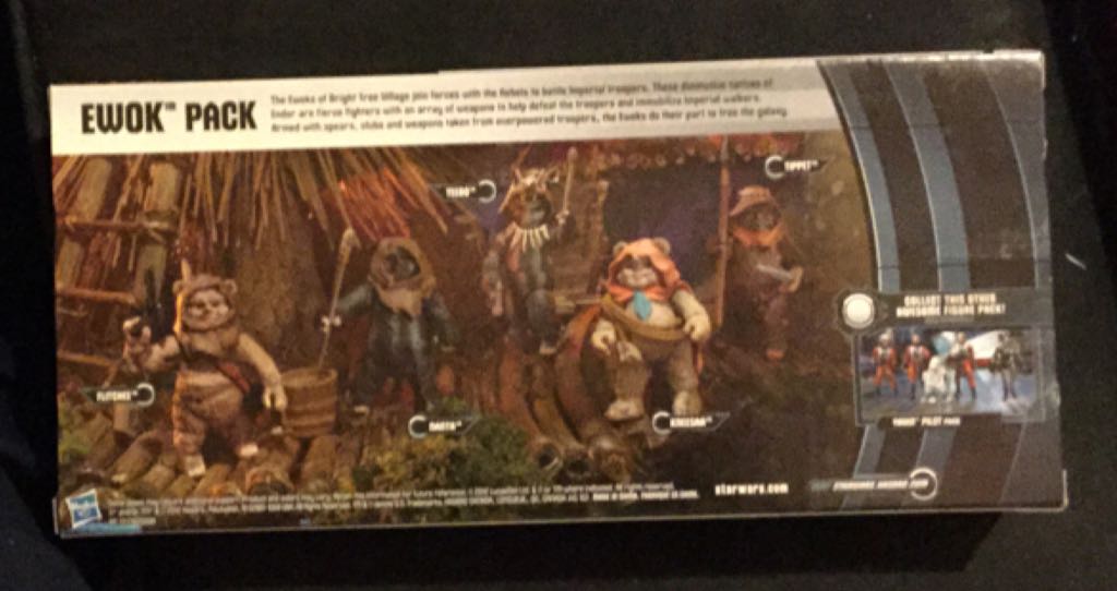 Ewok Pack (Toys R Us Exclusive) - Hasbro (Star Wars: 3”) action figure collectible [Barcode 653569765226] - Main Image 2