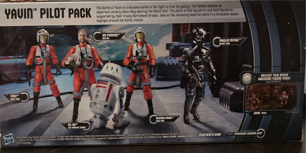 Yavin Pilot Pack - Disney/Hasbro (Star Wars: Episode IV - A New Hope) action figure collectible [Barcode 653569765233] - Main Image 2