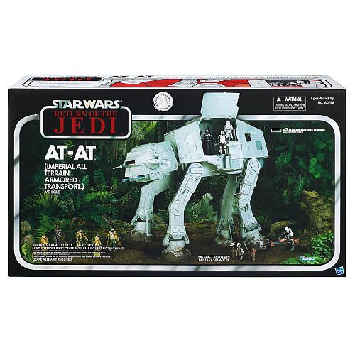AT-AT (Imperial All Terrain Armored Transport) Vehicle - Kenner (Start Wars Episode VI Return Of The Jedi) action figure collectible [Barcode 653569766339] - Main Image 2