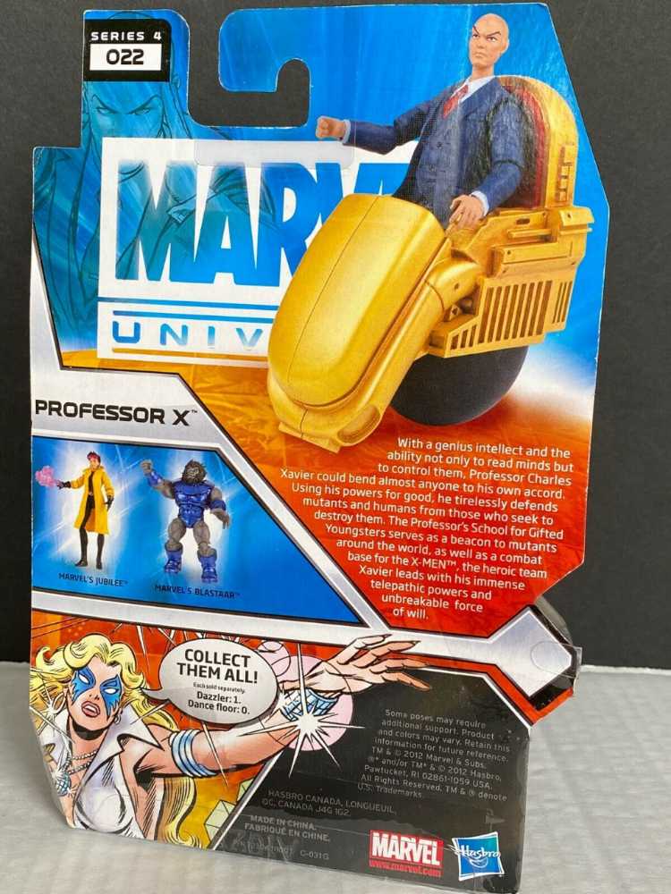 Marvel-Professor X - Hasbro (Marvel-Marvel Universe 3.75”) action figure collectible [Barcode 653569767640] - Main Image 4