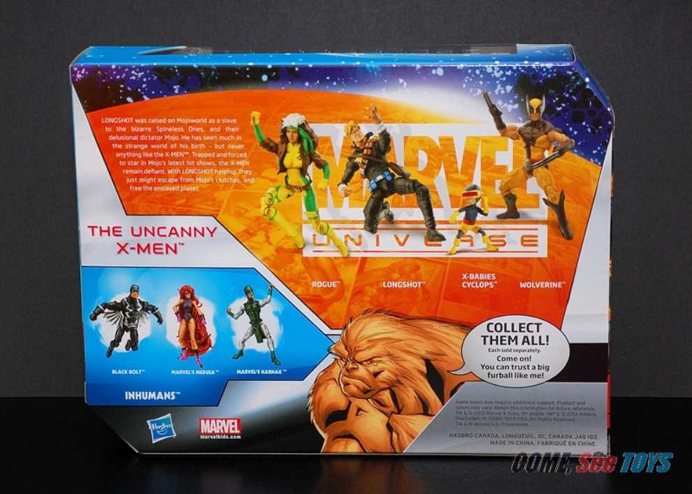 Uncanny X-Men - Hasbro (Marvel Universe) action figure collectible [Barcode 653569773122] - Main Image 3