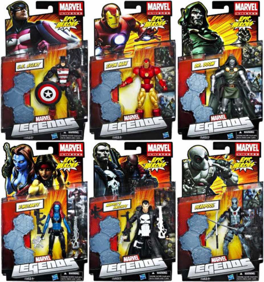 Marvel Legends Epic Heroes U.S. Agent  - Hasbro (Marvel Legends - Epic Heroes) action figure collectible [Barcode 653569775850] - Main Image 4