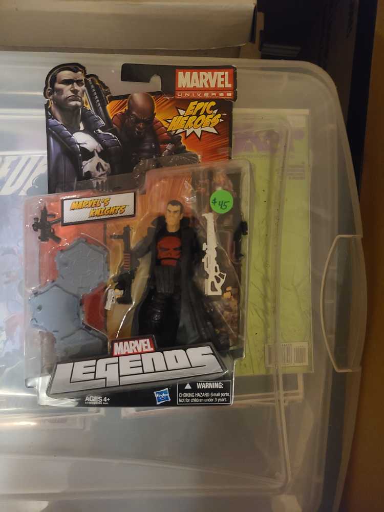 Marvel Legends Epic Heroes Series Marvel Knights THE PUNISHER (Thunderbolts Variant) - Hasbro (Marvel Legends) action figure collectible [Barcode 653569775867] - Main Image 4