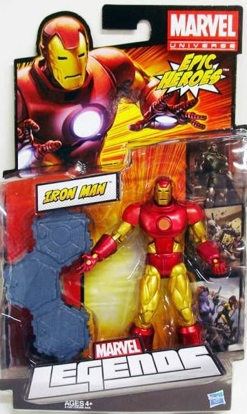 Iron Man - Hasbro (Marvel Legends) action figure collectible [Barcode 653569775874] - Main Image 4