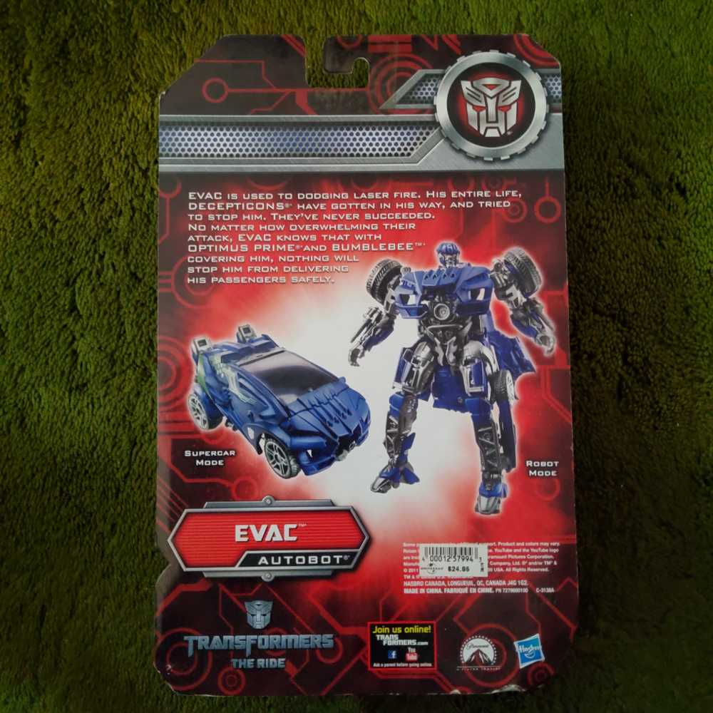 Evac - Hasbro (Transformers) action figure collectible [Barcode 653569778806] - Main Image 2