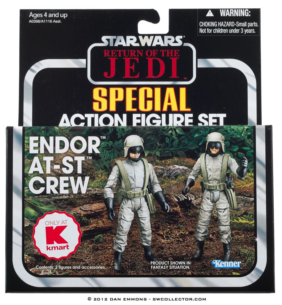 Endor AT-ST Crew - Hasbro (Start Wars Episode VI Return Of The Jedi) action figure collectible [Barcode 653569779452] - Main Image 2