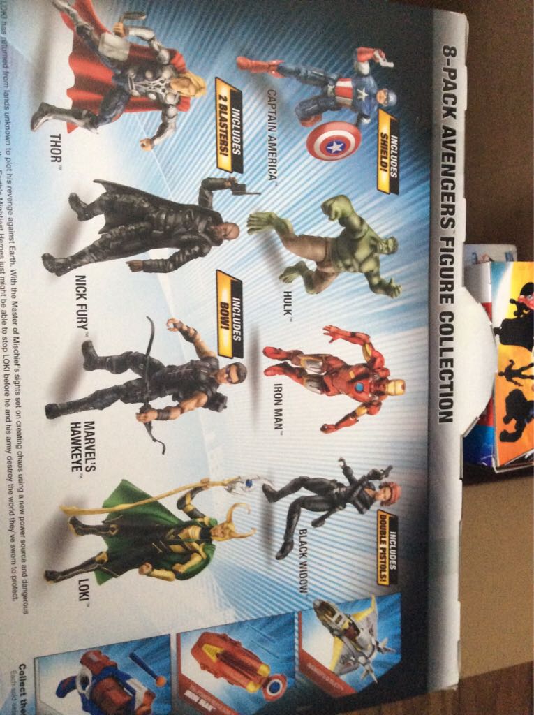 The Avengers Special Value! - Hasbro (Marvel Universe) action figure collectible [Barcode 653569779728] - Main Image 2