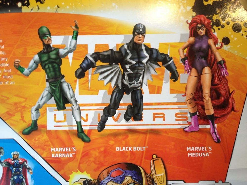 Inhumans - Hasbro (Marvel Universe) action figure collectible [Barcode 653569781219] - Main Image 3