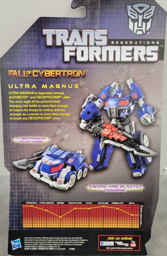 Ultra Magnus 1st Carded - Hasbro (Generations War For Cybertron) action figure collectible [Barcode 653569782377] - Main Image 3